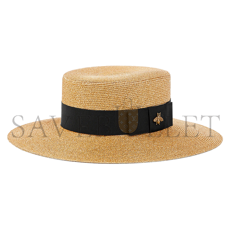 GUCCI LAMÉ PAPIER HAT ‎454667